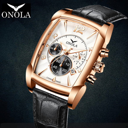 ONOLA 2023 Business Stainless Steel Quartz Watches.